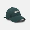Bollmössor Hip Hop Curved Brim Sun Hat For Män Kvinnor Simple Letter Brodery Baseball Cap Snapback Outdoor Cotton Visor Sports