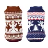 Ropa de perro cálida suéter de gato tejido para perros pequeños de invierno ropa de Navidad ropa de Navidad chihuahua bulldogs disfraz de cachorro