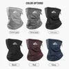 Fashion Face Masks Neck Gaiter Polyester Motorcycling facial Masque Outdoor Fleece Nec plus chaud Gaiter Thermal Half Cover Cycling Snowboard Ski Mask Scarf 240410