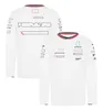 F1 2024 T-shirt del pilota a maniche lunghe Team Formula 1 New Season Fans T-shirt maglietta in jersey casual maglietta da uomo estate