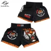 Muay Thai Shorts Printing MMA Shorts poliester oddychający tygrys