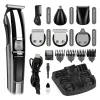 Trimmers Professional Hair Clipper For Men Rechargeable Electric Razor 11 in 1 Hair Trimmer Multifunction Hair Cutting Machine Beard Trim