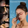 Multifuncional Ponto de gatilho Massagem Pente Meridiana Meridian Massager Sandalwood Gua Sha Compes de Acupuntura Terapia Circulation