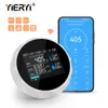 Yieryi Smart Bluetooth Air Detector Digital CO2 Hury TEMPETRICE METER APP Real Monitoring Home Home Analizator gazu