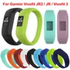 1Pc Soft Silicone Watch Band Bracelet Strap Wristbands Smart Watch Replacement Accessories For Garmin Vivofit JR 2 / Vivofit 3