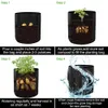 Plant Growing Bags Garden Vegetable Supplies Tomato Potato Carrot Grow Bags Planter Pouch Pot Greenhouse Garden Tools D30