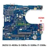 Moderkort för Dell Inspiron 3458 3558 5458 5558 5758 Laptop Motherboard 3805U 3825U i3 i5 i7 CPU 0F0FC6 027C5F 0FRV68 AAL10 LAB843P