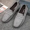 Chaussures décontractées Men Loafers Boat Sneakers 2024 Fashion conduisant Walking Walking Mâle