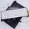 Accessoires Blanc Minimaliste Keycaps PBT PBT CHEPAGE DE COUPE DE MONTAGE DE PROFIL DE CHERR LES