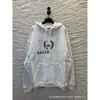 Hoodies Designer Kadınlar Bahar ve Yaz için basılmış yeni buğday kulak BB'nin doğru versiyonu. Çift Trendi Çok yönlü moda gündelik kapüşonlar