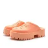 clássico meio chinelos de luxo mula feminina sapatos de borracha sandália adorável masculino interno hollow out designer plataforma de verão piscina de sapatos casual slide sandale senhora