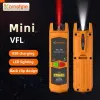 Komshine KFL-11 VLFレーザー30MW/10MW/20MW視覚障害ロケーター、光ファイバーオプティックケーブルテスター1-30km SC/ST/FC充電式FTTH