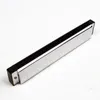 Swan Tremolo Harmonica Mouth Organ 24 Dubbele holes met 48 rietsleutel van C Free Reed Wind Instrument met Case Silver