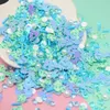 100G Mix Pearl Shell Polymer Slices Seermaid Seercins Hot Clay Sprinkles для слизистых аксессуаров Diy Shaker