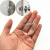 6st transparent väggskyddsdörrhandtag stötfångare skyddande plugg icke-halk klistermärke självhäftande rund stötfångare dörrstopp ljuddämpare