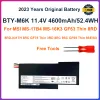 Batterie batterie BTYM6K Batteria per laptop per MSI MS17B4 MS16K3 GF63 sottile 8rd 8rd031th 8RC GF75 THIN 3rd 8RC 9SC GF65 THIN 9SE/SX