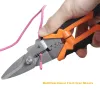 Elektriker Crimer Cable Cutter Automatic Draht Stripper Multifunktionales Zangen Design von Front-End-gekrümmter Kante praktisch