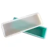 RECTANGE POIF SOAP Toast Moule de boulange Moule de moule dur Silicone avec gel de silice de couverture pas facilement déformé 1 kg Moules Przy S1361