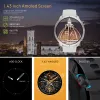 Montres North Edge 2023 Amoled Screen Smart Watch AOD Clock Bluetooth Appelez 100 + Mode sportif Séquence cardiaque Blood Oxygène Pression Smart