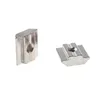 10pc t block fyrkantiga muttrar m4 m5 m6 för aluminiumprofil 2020 3030 4040 4545 zinkbelagd platta glidande hammarmutter