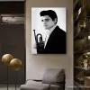 Chet Baker - trompette, voix Chet Baker - Cool, West Coast Jazz Style Canvas Painte Affiches Print Wall Art for Living Room