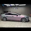 Film in vinile avvolgimento pellicola rosa rosa lucido fai da te per la decalcomania di rilascio di aria per auto per auto accessori per auto a colori rosa