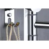 2/3/4/5 Stangen Badezimmer Multi-Bar-Handtuch-Rack Wandmontage rotierender Schlag gegen 180 Grad Badezimmer Badetuchhalterhalter Ständer