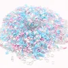 5mm white Snowflake Polymer Clay Slices Mixed Mints Sprinkles Fake Pearls Slime Crafts Filling Accessories