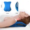 Oreiller yogo arrière civière lombaire rétracteur massage du cou orthopédique corporel de support de support vertébre masseur en relief de la colonne vertébrale