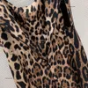 Brand feminino designer de vestido vestidos femininos moda moda leopardo logotipo woman woman jantar jantar primavera no verão pacote de colete de coletes
