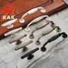 KAK European Style Solid Zink Alloy Cabinet Handelt Moderne Vintage Lade Knoppen Kastkast Garderobe Door Handgrepen Meubelshandgrepen