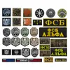 Russia Escape from Tarkov USEC BEAR Embroidered patch Russian game Infrared Reflective IR Patch Tactics Badges Sticker