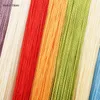 Multi-color Solid string curtain 200*100cm door window curtains valance room divider wedding home decoration