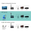 Converter Wireless 5.0 Mottagare DAC Converter 3.5mm Ljudutgång Superprestanda Adapter för trådlös för hemmusik hörlurar Amplif
