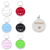 Col à animal de compagnie personnalisé Nom gravé GRATUT TEL ID TAGS Collier pour animaux de compagnie personnalisé pour chats étiquette de chaton ACCESSOIRES ANTI-LOST