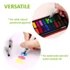 6pcs marqueurs portables peinture pinceau couleur brosse brosse à aquarelle douce.