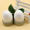 1/5/10pcs Białe pianki jaja solidne modelowanie polistyren styropianowe jaja kulkowe kształt festiwal festiwal dekoracje dla dzieci