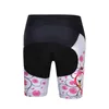 Mulheres shorts de ciclismo Coolmax 5d acolchoado à prova de choque MTB Girl Bicycle Biclet Bike Shorts Ropa Ciclismo