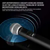 Mikrofone Wireless Mikrofon 2-Kanal UHF feste Frequenz Handheld für Party Karaoke Professional Church Performance MeetingsQ14 verwendet