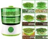 DIY Bean Sprout Maker Thermostat Green Vegetable Seedling Growth Bucket Automatic Bud Electric Sprouts Germinator Machine