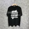 Luxury Men Tops Brand Designer Tees Summer Loose Tshirt Street Loison Sleeve Coton Colon Couw Tees Skateboard Tees For Adolescent