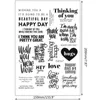 Alphabet DIY Silikon Clear Stamp Cling SEAL Scrapbook Expossing Album Decor