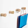 Hölzerne Haken Schlüssel für dekorative Halter Türstärke Mehrzweck Küchenbadzubehör Speicher Organizer Gadget Wall Coat Rack Rack