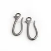 20 / 100pcs 7 * 63 mm Old Silver Hook Hook Metal Crochets Scondons de sécurité