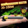 220 V Mini chaudif aquarium réglable Aquarium Submersible Turtle Fish Tafer Water Cascul Water Tempet Tempet Tempet Tiles 20W-100W