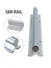2PCS SBR25 300mm-2200 mm Guides linéaires entièrement prises en charge Rail 4x Bloc de roulement Kit d'arbre CNC pour équipement automatisé