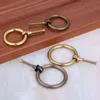 Dreld 1PC Vintage Messing Hardware Schubladen Schrank Schrankküchenmöbel Griff Antique Bronze -Tür Ring -Zugknöpfe 40 mm 50 mm