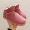 Tasman Man Woman Mini Mini Bottes платформу платформу для ботинок шерсть снежная замша ботинок классический зимний снежный снежный туф