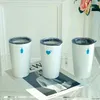 Butelki z wodą niebieski filiżanka ceramiczna Ceramiczna Carter Przenośna kawa ze stali nierdzewnej kawa na zewnątrz Podróż do domu akcesoria domowe