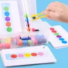 Clip en bois perles à essai Set Montessori Games Kids Fine Motor Training Toy Couleur correspondant à Early Educational Children Toy